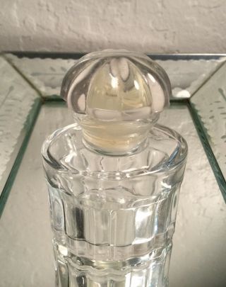 Vintage " Balenciaga " 1fl.  Oz.  Empty Parfum Bottle Made In France 2 - 3/4 "