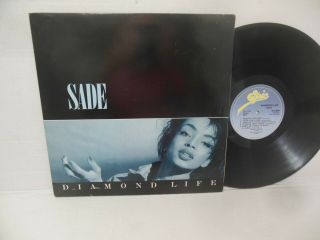 Sade Exc 1984 Vinyl Lp Diamond Life Uk Pressing