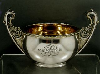 Tiffany Sterling & Gold Bowl C1870 Islamic - Museum