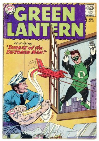 Green Lantern (1st Series Dc) 23 1963 Vg - 3.  5