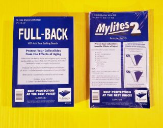 50 Mylites 2 (725m2) & Fullbacks (700fb) Standard Archival By E.  Gerber