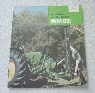 John Deere 480 Mower Conditioner 1967 Sales Brochure
