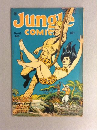Jungle Comics 68,  G/vg (3.  0),  1945 Fiction House,  Ka 