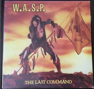 Wasp The Last Command 1985 Pressing W.  A.  S.  P.