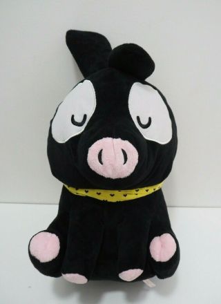 Ranma 1/2 P Chan Black Pig Ryoga Hibiki Sk Japan Large Plush 12 " Toy Doll