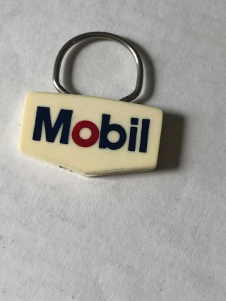 Vintage Mobil Oil Key Chain Key Fob Keychain Key Ring Retro Ad Gas Station Keys