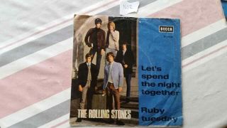 Rolling Stones,  Single,  Norway,  Lets Spend The Night Together,  F 12546