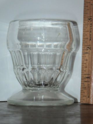 Sample Penny Vintage Soda Fountain Ice Cream Milk Shake Malt Glass Rare 1 Cent