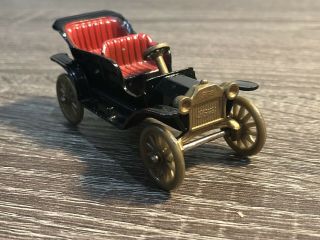 Vintage Tootsietoy Die Cast - Black Ford Model T (1912) Tootsie Toy Made in USA 2