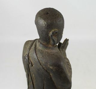 LARGE CHINESE BRONZE FIGURE of ANANDA SONG - EARLY MING DYNASTY 1968 Grams 10
