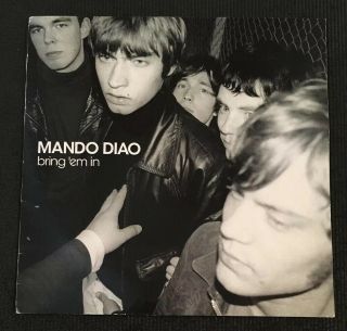 Mando Diao Bring ‘em In Lp Swedish Garage 2002 Grey Vinyl Vg,  Ltd
