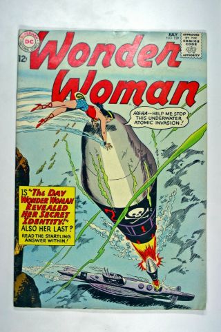 Wonder Woman 139 Dc Pub 1963 Mitchell Moran