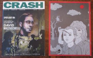 CRASH The Quarterly Comics Review 1 & 2 Fanzine Robert Crumb David Mazzucchelli 2