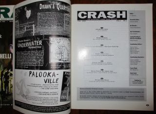 CRASH The Quarterly Comics Review 1 & 2 Fanzine Robert Crumb David Mazzucchelli 3