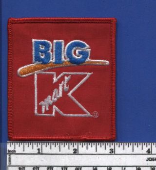 Vintage K - Mart Big K Patch