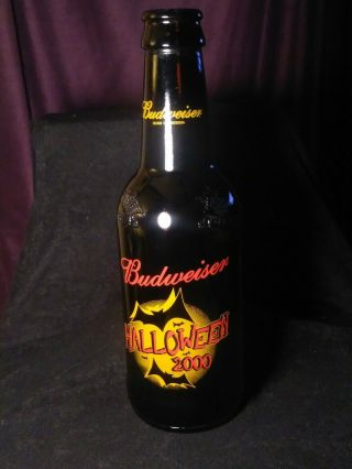 15 " Budweiser Bottle " Halloween 2000 "
