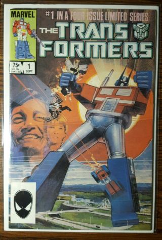 The Transformers 1 (sep 1984,  Marvel) 3rd Printing