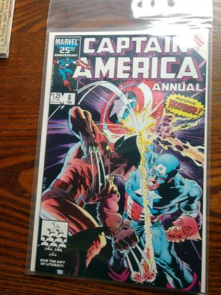 Captain America Annual 8 Nm -