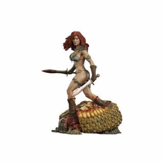 Sideshow Red Sonja She - Devil With Sword Premium Format Figure Statue Sample