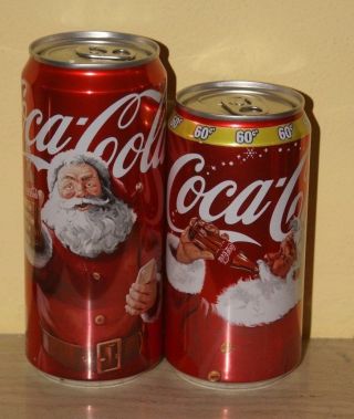 Rare Coca - Cola Cans From Portorico Christmas 2017