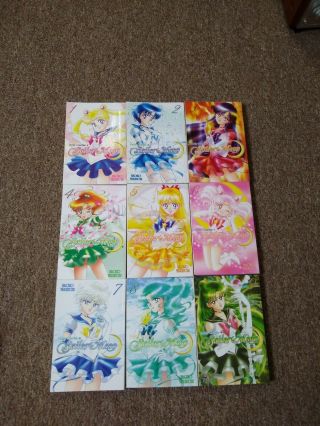 Sailor Moon Pretty Guardian English Manga 1 - 9 Kodansha,  Naoko Takeuchi,  Books