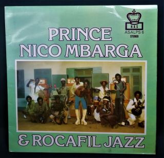 Prince Nico Mbarga & Rocafil Jazz Asalps6 Rare Vintage Vinyl Record Lp