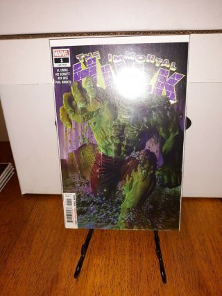 The Immortal Hulk 1.  First Print,  Nm 9.  4 Or Better Cgc Italex Ross Marvel$$$$$