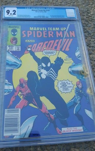 Marvel Team - Up 141 Cgc 9.  2 1st Spider - Man Costume Asm 252 Case