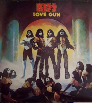Kiss – Love Gun – Lp – With Gun & Sleeve – Casablanca – Nblp – 7057