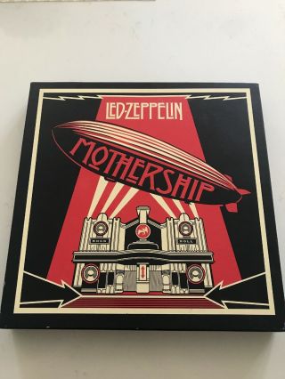 Led Zeppelin - Mothership Vinyl Lp 4 Record Box Set 2008 Very Good Psych Rock