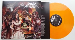 Nb31 Savage Master Mask Of The Devil German Orange Vinyl Lp Unplayed