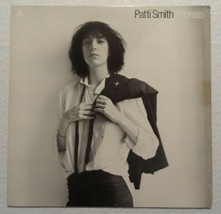 Patti Smith / Horses / Rare Orig 1st Press Lp Al 4066 White Letters Sterling Rl