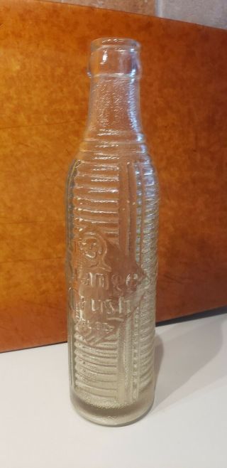 Vintage Orange Crush Soda Bottle 6 Oz.  Pat 