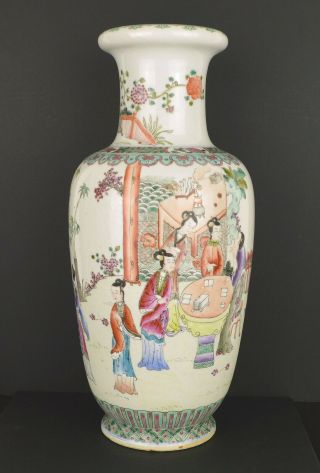 A PERFECT LARGE CHINESE PORCELAIN VASE WITH KANGXI MARK 6