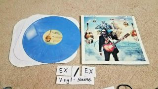 Ace Frehley Origins Vol 1 Vinyl 2 Colored Lps Kiss Record Marble Blue