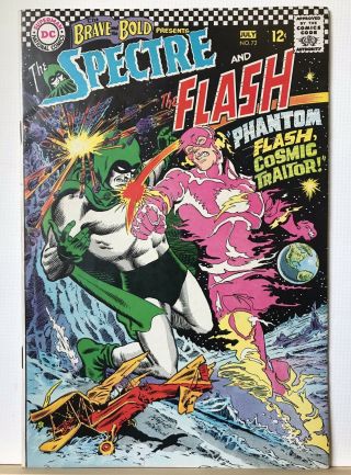 Brave And The Bold 72 Dc 1967 Phantom Flash The Spectre Vf - Vf,