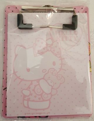 Sanrio Hello Kitty Mini Clipboard Dots Bears