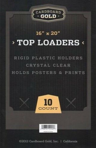 10 Cbg 16x20 Wednesday Dc Comic Book Topload Poster Cover Toploader Holders