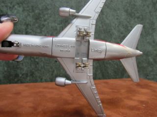 Vintage Lintoy Lockheed Tri - Star L - 1011 Trans World Airlines TWA Diecast 5