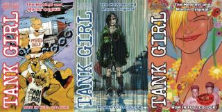 Tank Girl Full Color Classics 3 1990 - 91 Cover A B C Variant Set Comic 5/15