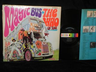 The Who On Tour Magic Bus Decca Records Stereo First Pressing