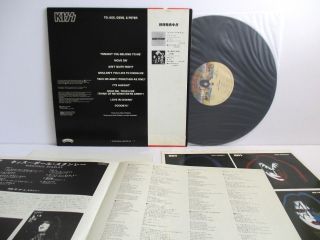 KISS paul stanley LP Vinyl JAPAN VICTOR CASABLANCA VIP - 6577 OBI POSTER / 6