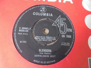 Downliners Sect - Glendora 1966 Uk 45 Columbia Mod/freakbeat