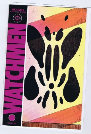 Watchmen 6 9.  2 Glossy Book 1987