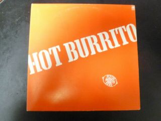 Flying Burrito Bros.  Hot Burrito Nm Lp Promo Wlp Fold Out Poster 