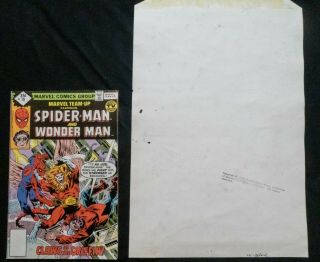 Marvel Team - Up 78 Spider - Man Comic Book Art 1978 6