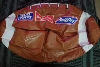 Nos Budweiser Bud Light Dry Inflatable Football 90 