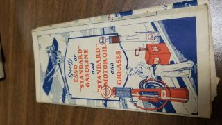 Vintage Esso Standard Gasoline Mid Atlantic States Road Map