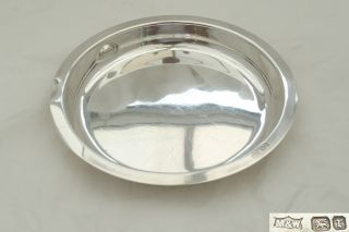 RARE EDWARDIAN HM STERLING SILVER MUFFIN DISH & COVER 1909 9