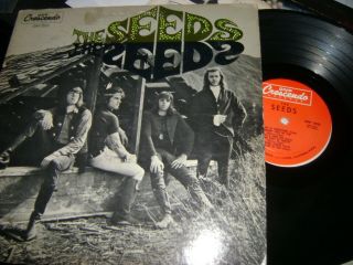 The Seeds Self Title Gnp Crescendo Gnp - 2023 Mono Us Lp Vinyl Vg,  To Ex